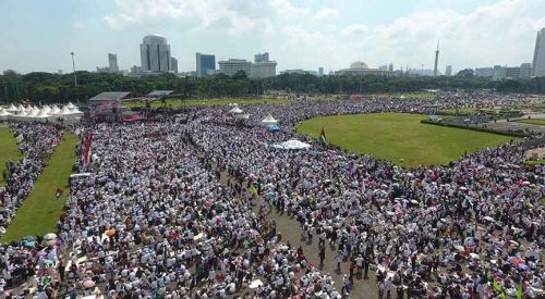 Endonezya'da ABD'nin Kudüs kararı protesto edildi