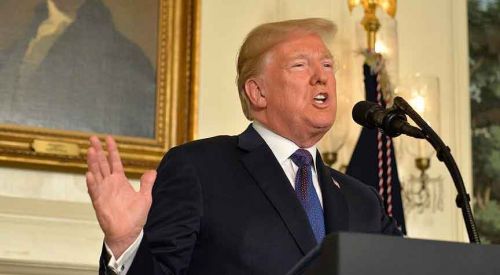 Terör destekçisi Trump'tan ramazan mesajı