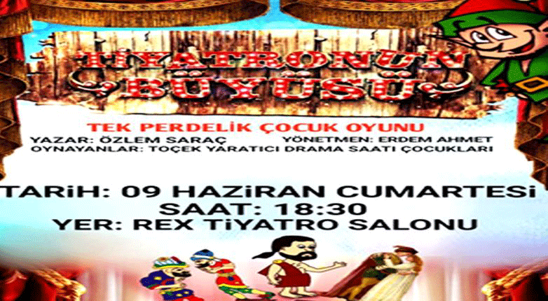 TOÇEK'ten ''Tiyatronun Büyüsü'' isimli çocuk oyununu