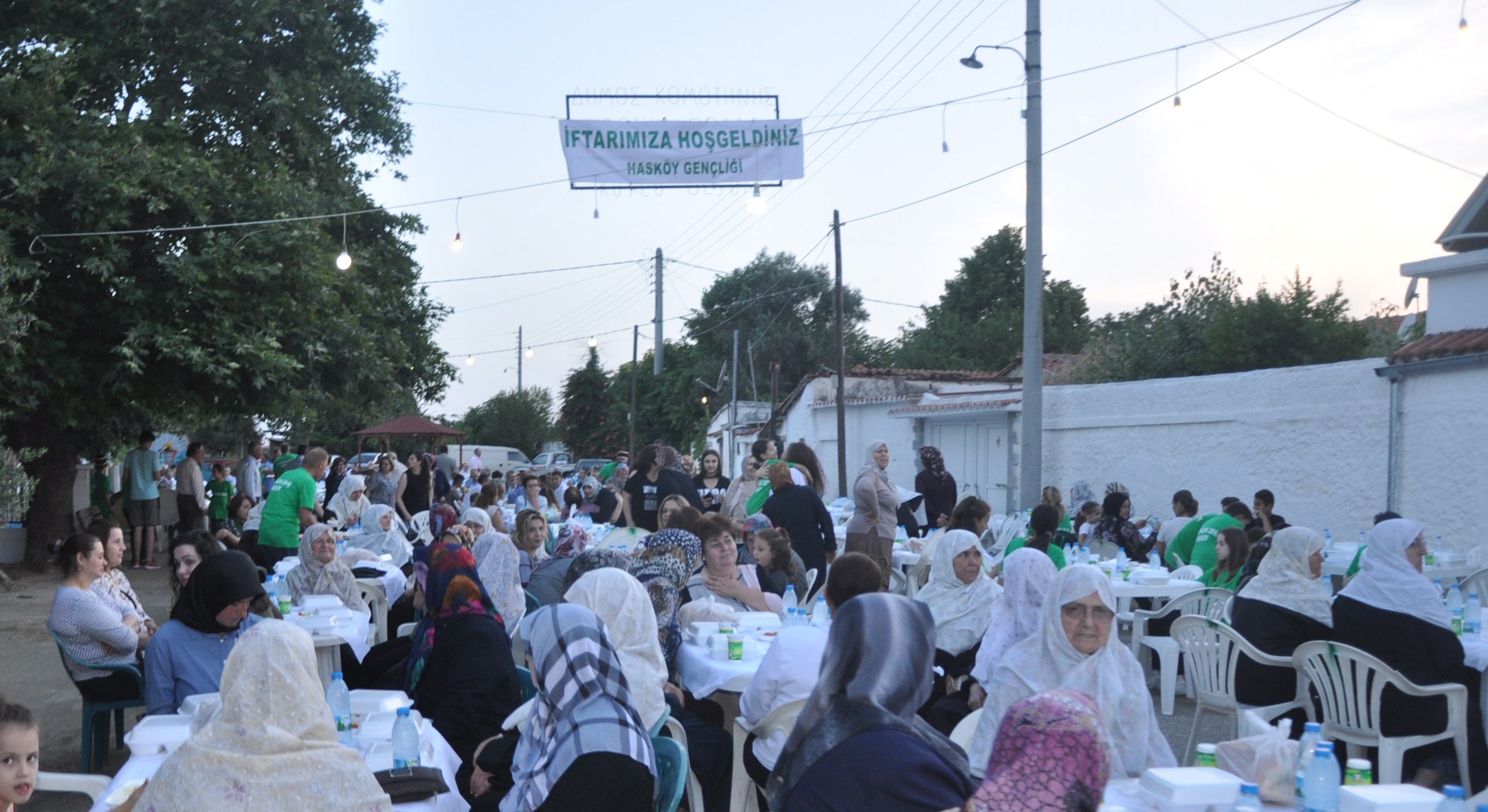Hasköylüler iftarda buluştu