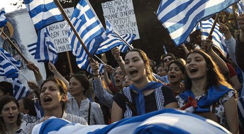 Atina'da Makedonya ile "isim sorunu" anlaşmasına tepki