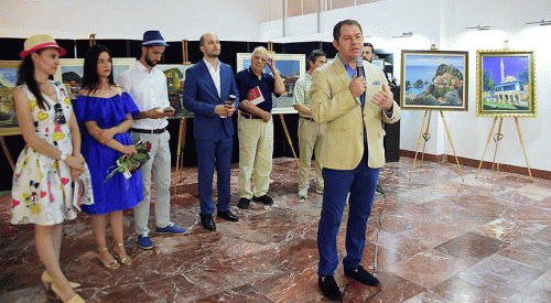 Arnavutluk'ta "Çamerya'yı seviyorum" resim sergisi