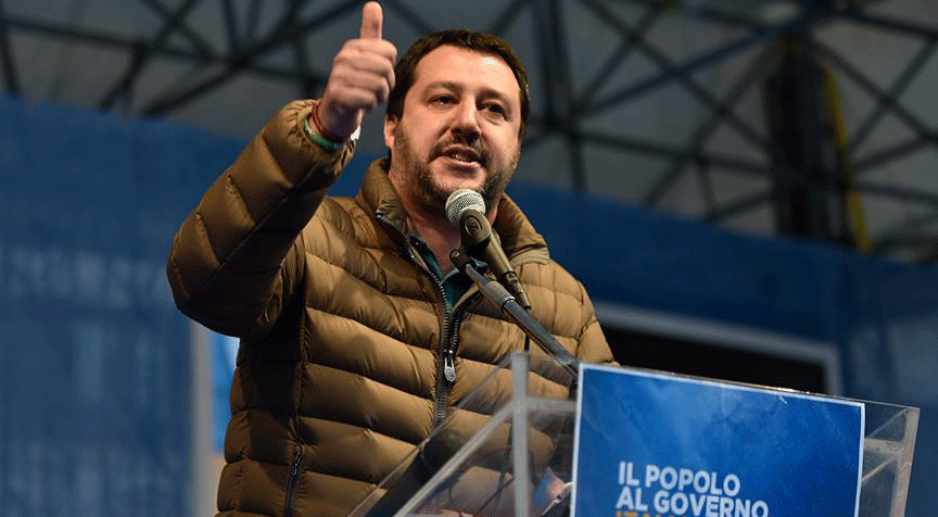 Salvini: Ya AB kuralları değiştirir ya da hayır diyeceğiz
