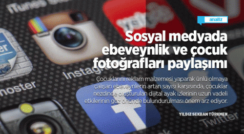 Sosyal medyada ebeveynlik ve çocuk fotoğrafları paylaşımı