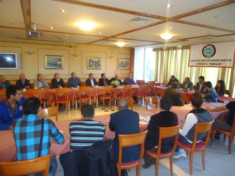 DEB Partisi İskeçe İl Teşkilatı Köy ve Mahalle Temsilcileri Tanışma ve İstişare Toplantısı yapıldı