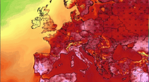 Akdeniz ülkeleri yangın riski altında