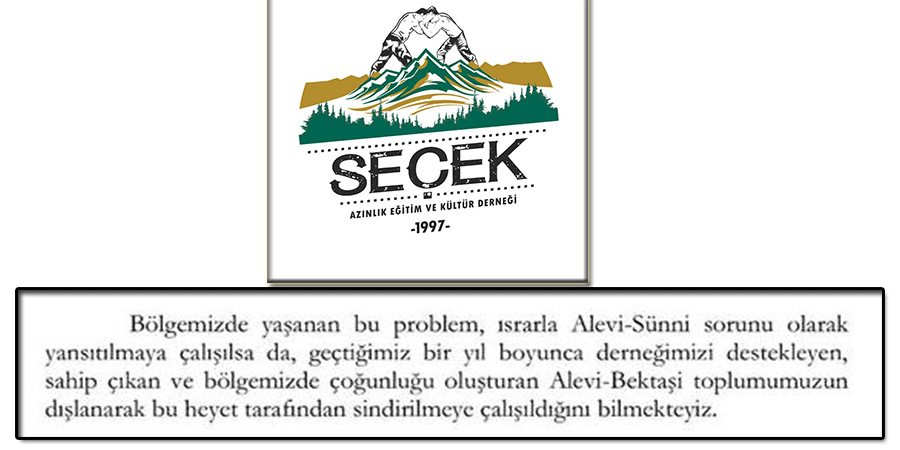"Bölgede yaşananlar Alevi-Sünni sorunu değil!"