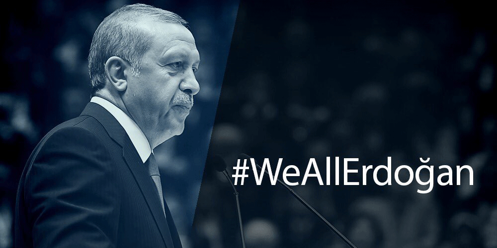 Sosyal medyada #WeAllErdoğan kampanyasına ilgi artıyor
