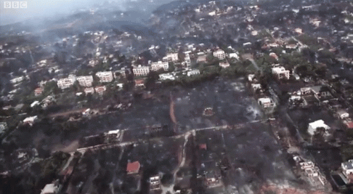 Hükümet yangın faciasından sonra kaçak yapılaşmaya savaş açtı