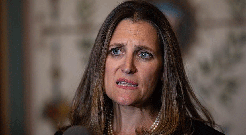 Kanada Dışişleri Bakanı'ndan '20 milyar dolarlık tweet'