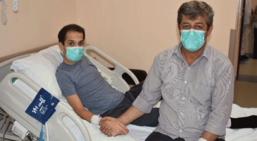 Soydaş gence, Edirne'de babasının böbreği nakledildi