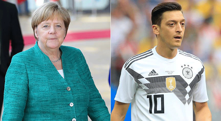 Merkel'den Mesut Özil açıklaması