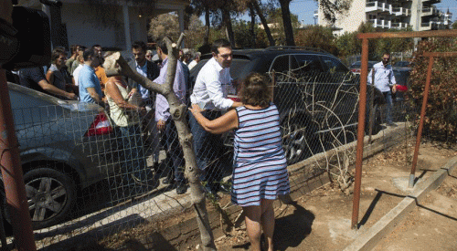 Çipras'tan 42 gün sonra yangın felaketi bölgesine ziyaret