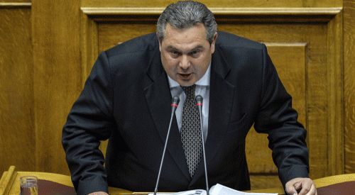 Savunma Bakanı Kammenos'tan "Makedonya" açıklaması