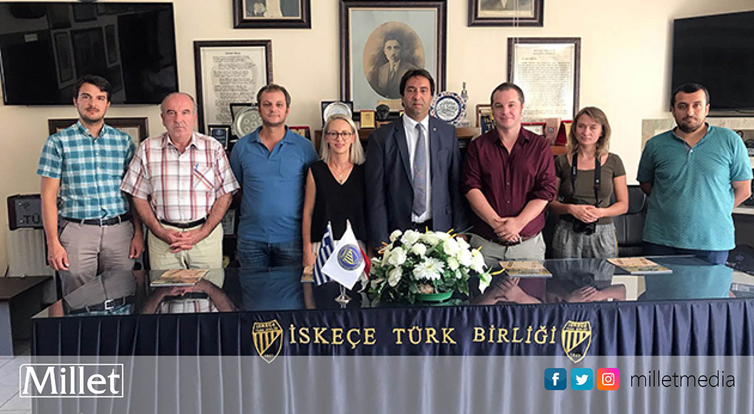 ABTTF ve MRG heyeti İskeçe Türk Birliği’ni ziyaret etti