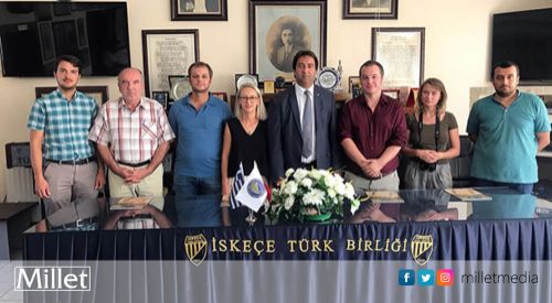 ABTTF ve MRG heyeti İskeçe Türk Birliği’ni ziyaret etti