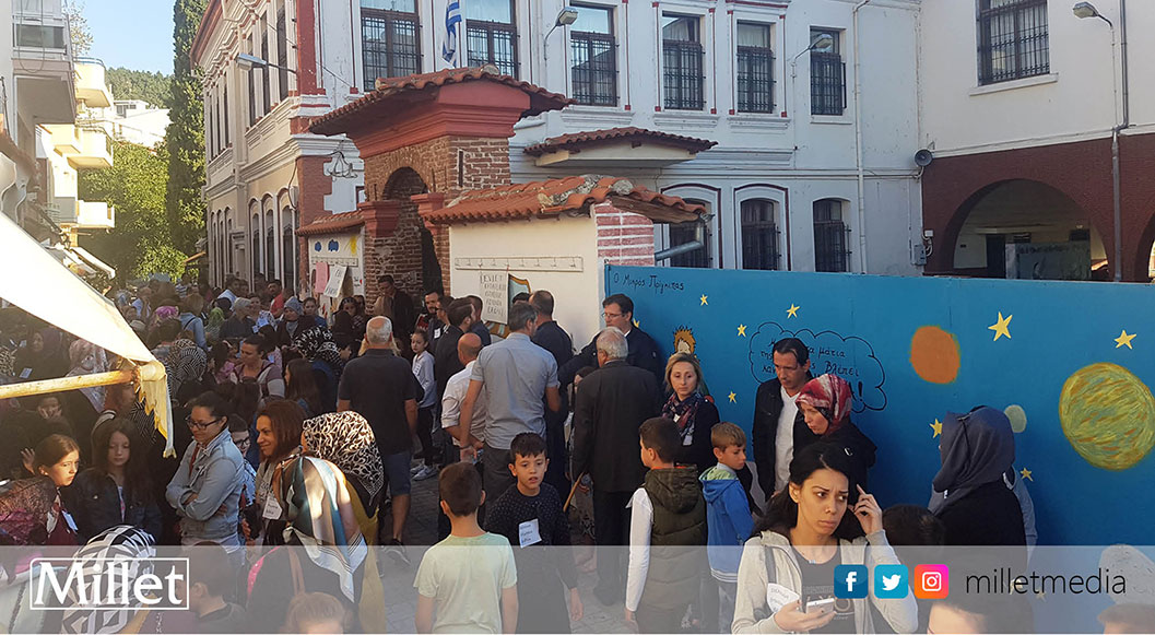 İskeçe Merkez Türk İlkokulunda eylem devam ediyor