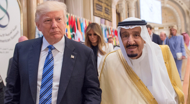Trump'tan Suudi Arabistan Kralı'na: Seni biz koruyoruz, bedelini öde