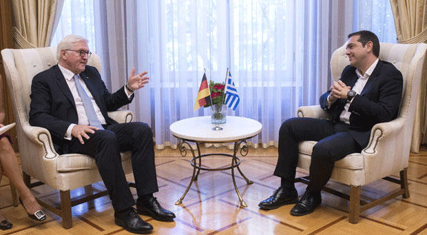 Çipras-Steinmeier görüşmesinde "savaş tazminatı" tartışmaları