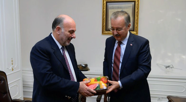 Büyükelçi Mavridis Edirne Valisi Özdemir'i ziyaret etti