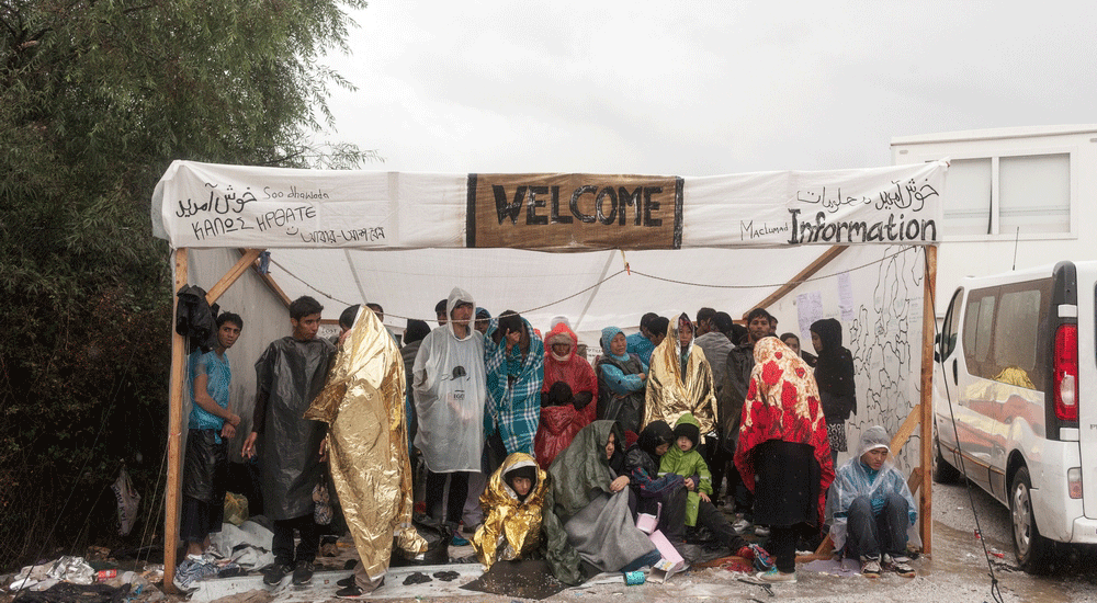 Midilli Adası'ndaki Moria intihar kampı!