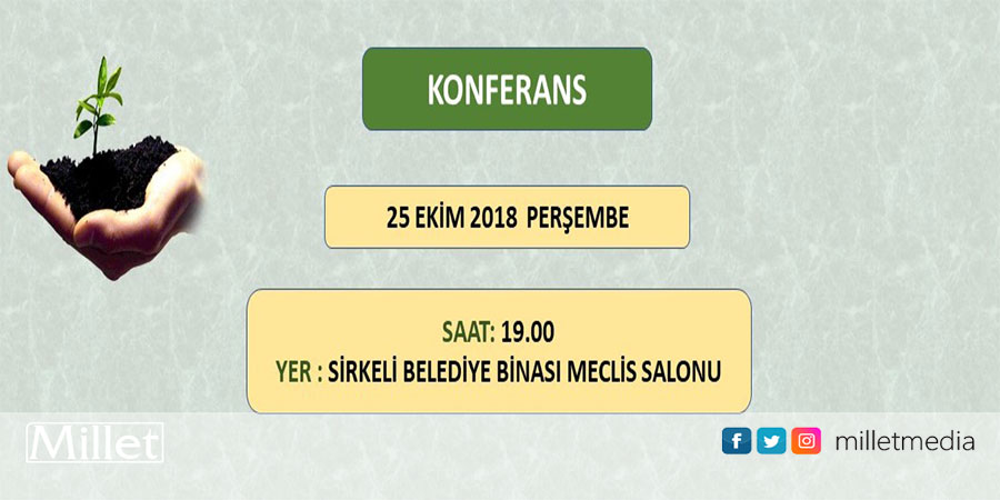 Kozlukebir Belediyesi konferans düzenliyor