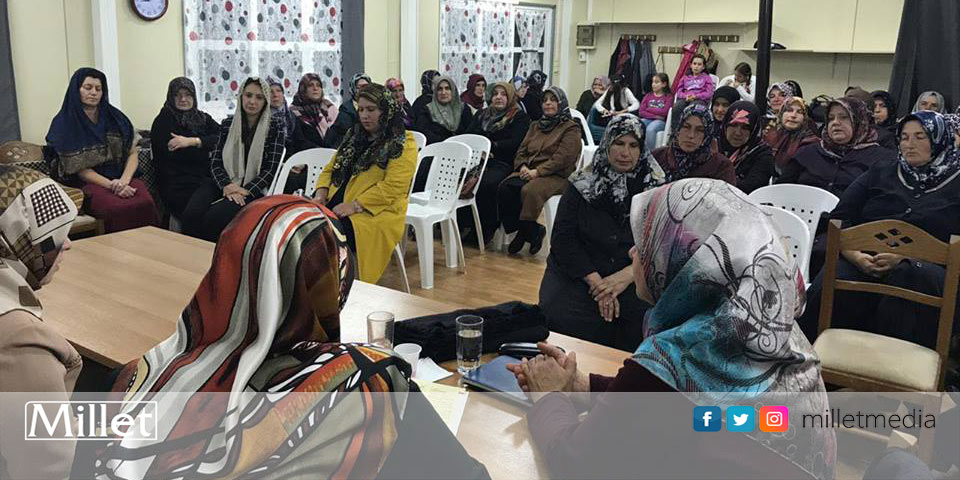 Kurcalı köyünün hanımları Aşure etkinliğinde buluştu