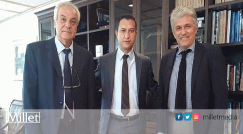 Yassıköy Belediye Başkan Adayı Av. Önder Mümin, Rektör Polihronidis'i ziyaret etti