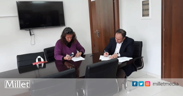 Köy yollarında çimentolama ve altyapı için anlaşma imzalandı