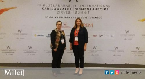 III. Uluslararası Kadın ve Adalet Zirvesi`nde Batı Trakya Türklerini temsil ettiler