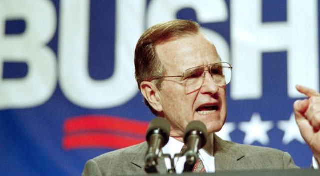 100 bin Müslümanın ölümüne neden olan Bush hayatını kaybetti