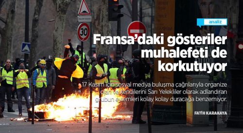 Fransa’daki gösteriler muhalefeti de korkutuyor