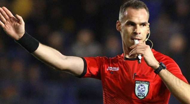 Hakem Thanasis Tzilos'a yapılan saldırı nedeniyle Süper Lig maçları ertelendi