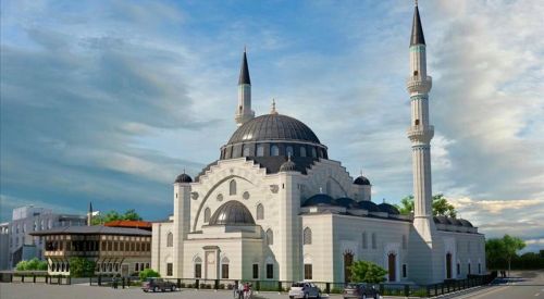 Avrupa'nın en büyük camisi Strazburg'da yükseliyor