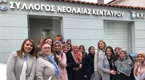 İskeçe Türk Birliği Kadınlar Kolu Ketenlik köyünde çocuk ve kadınlarla buluştu