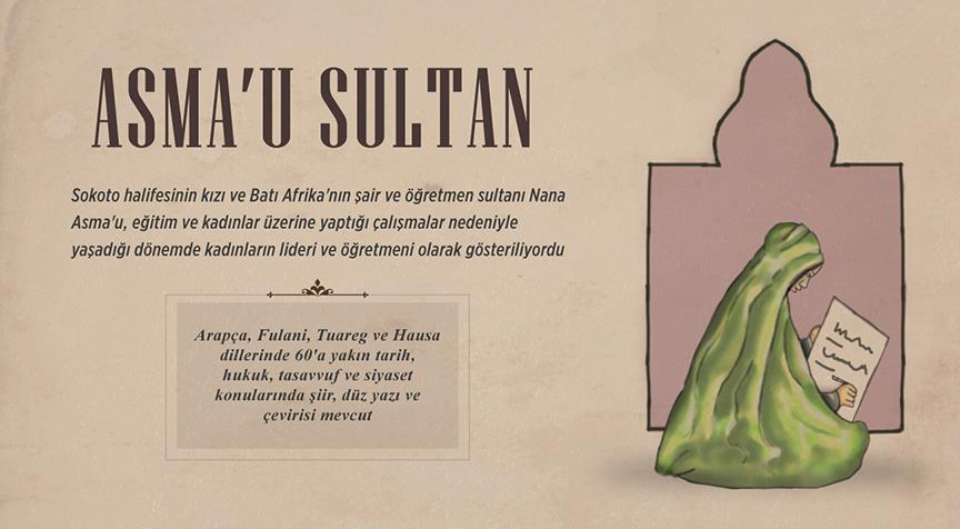 Batı Afrika'nın şair ve öğretmen kızı: Nana Asma'u Sultan