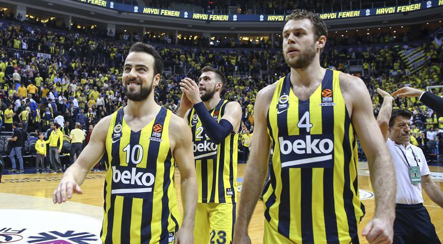 THY Avrupa Ligi'nde ilk yarının lideri Fenerbahçe