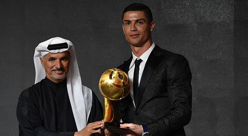 Ronaldo yeni yıla ödülle başladı