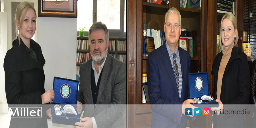 DEB Partisi Yönetimi nezaket ziyaretlerine devam ediyor