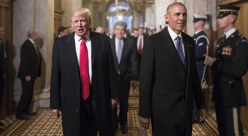 Trump, Obama için 'Bütün gün basketbol izliyordu' demiş