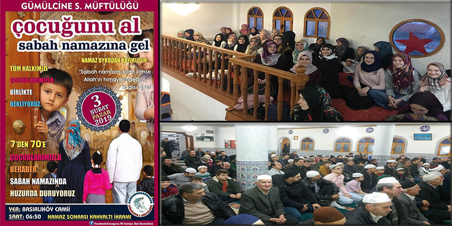 Bekirli Camii’nden sonra çocuklar Basırlıköy Camii’nde buluşacak