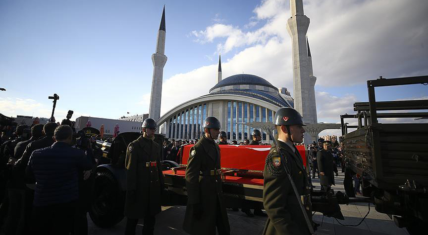 Anavatan Türkiye şehitlerini son yolculuğuna uğurladı