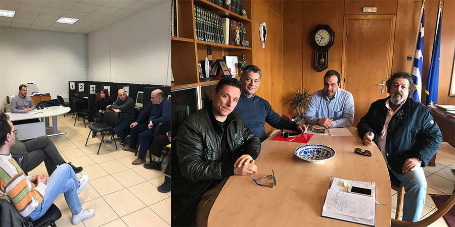 Çalikidis, grev yapan ehliyet sınavı uzmanlarıyla görüştü