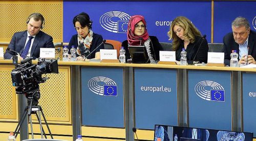 Kaşıkçı'nın nişanlısı Cengiz'den AP'ye ziyaret