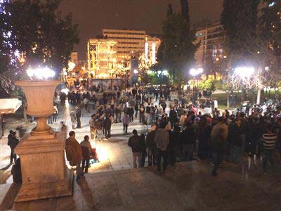 Yunanistan, ekonomik krizin gölgesinde yeni yıla merhaba dedi