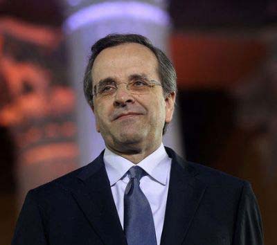 Başbakan Samaras, Almanya yolcusu
