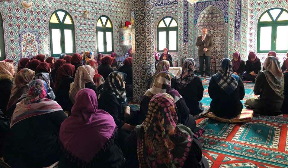 Kezviran bayanları “Üç Ayları” karşılama programı düzenledi