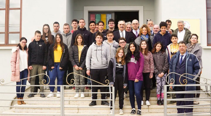 Dışişleri Bakan Yardımcısı Bolaris Gökçeada'da soydaşlarıyla buluştu
