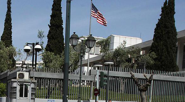 FETÖ üyesinden ABD'nin Atina Büyükelçiliğine kaçak giriş
