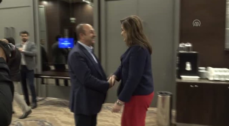 Dora Bakoyanni, Mevlüt Çavuşoğlu ile görüştü